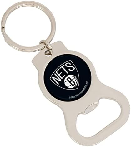 A sivatagi Kaktusz Brooklyn Nets NBA-Nemzeti Kosárlabda Szövetség Sörnyitó Kulcstartó Brooklyn Nets Kocsi Kulcsot (Silver Üveg)