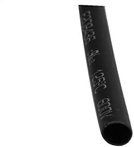 Új Lon0167 5M Hosszú Kiemelt 2,5 mm, Belső Átm. megbízható hatékonyság Poliolefin Hő Zsugorodó Cső Wire Wrap Sleeve Fekete(id:ca3