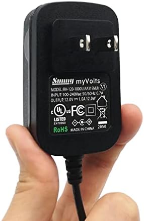 MyVolts 12V-os Adapter Kompatibilis/Csere Philips LFH720 Átírás kit - US Plug