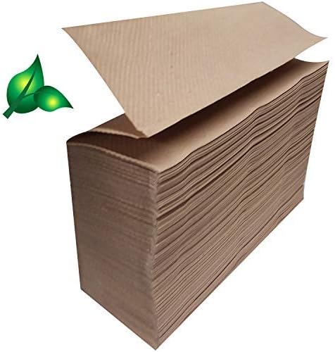 Újrahasznosított Fehérítetlen Eco Papírtörlő, 1000 Z Multifold Barna Szerves Fogyasztói Hulladék