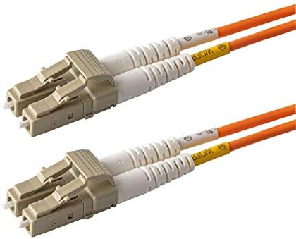 SpeedyFiberTX - 1-Pack 35 Méter Multimódusú OM1 Duplex LC LC Optikai Patch Kábel, Corning OM1 62.5/125 Optikai, Narancs Kelő
