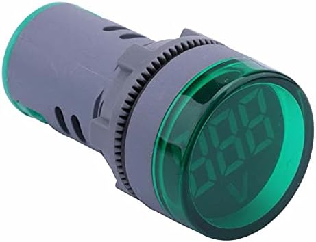 CZKE LED Kijelző Digitális Mini Voltmérő AC 80-500V Feszültség Mérő Mérő Teszter Voltos Monitor világítás (Szín : Kék)