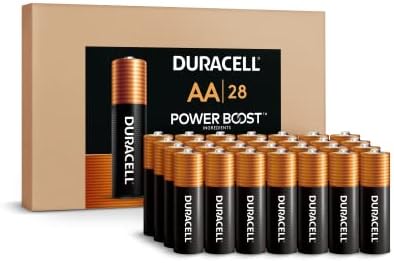 Duracell Coppertop AA Elem 28 Gróf Csomag Dupla Akkumulátor Teljesítmény Növelése Alapanyagokból, tartós Power Alkaline