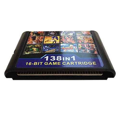 138 1 Játék Patron 16 bites Játék-Kártya a Sega Mega Drive Genesis Konzol