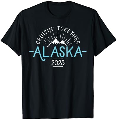 Egyforma Család, a Barátok, illetve a Csoport Alaska Cruise 2023 Póló