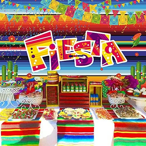 Negeek Mexikói Fiesta Cinco De Mayo Fotó Hátteret Farsangi Fesztivál Party Dekorációk, Kellékek Háttér Stúdió Fotózás Kellékek 7x5ft