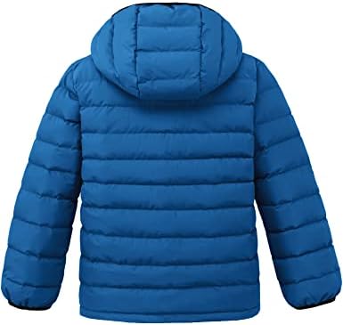 Wantdo Gyerekek, Fiúk, Könnyű Gömbhal Kabát Téli Meleg Felsőruházat Dzsekik & Kabátok Vízálló