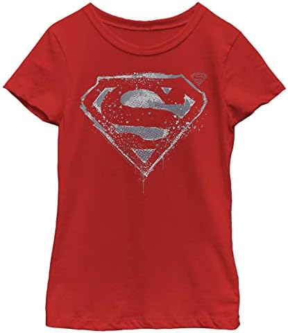 DC Comics Gyerekek Superman Fröccs Chrome Póló