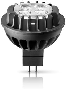 Philips LED MR16 Szabályozható 15 Fokos Airflux Spot Lámpa Izzó: 380 Lumen, 2700-Kelvin, 7 Wattos (35 Wattos Egyenértékű), GU5.3