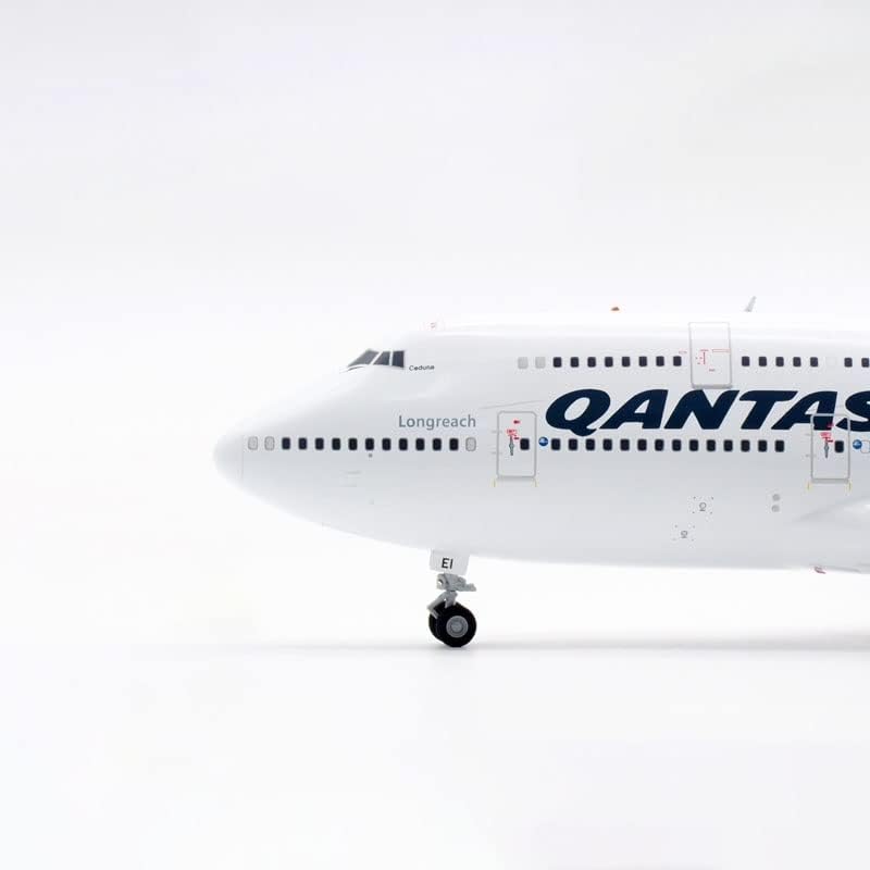 LUKBUT Siklik Aránya Festett Műalkotások esetében: Die Cast JC Szárny 1: 200 Léptékű Alufelni Repülőgép Modell Qantas Boeing