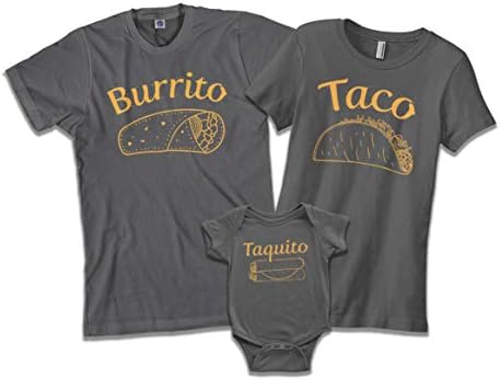 Burrito Taco Taquito | Apa, Anya, Baba Megfelelő Családi Ing Szett