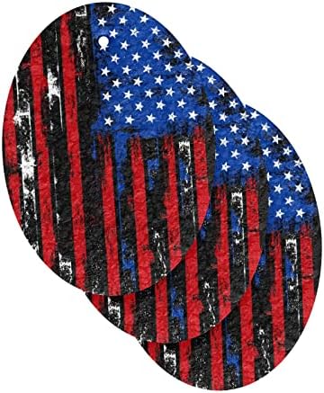 ALAZA Grunge USA Amerikai Zászló Természetes Szivacs Konyha Cellulóz Szivacs Mosogatás Mosás, Fürdőszoba, Háztartási, Nem Karcolás & Környezetbarát,