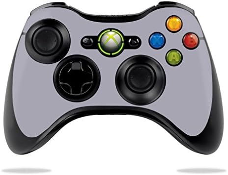 MightySkins Bőr Kompatibilis a Microsoft Xbox 360 Controller - Szilárd Szürke | Védő, Tartós, Egyedi Vinyl Matrica wrap Borító
