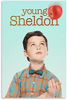 ARIMIS Fiatal Sheldon Season 2 TV Program Haza, Bár, Kávézó, Hálószoba Dekoráció Ajándék Klasszikus Retro Plakát, Poszter, Fal-Art Kép