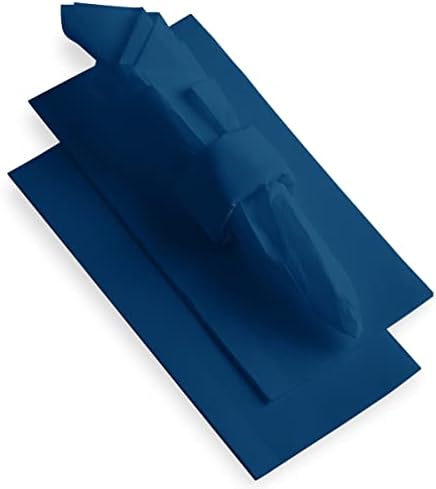 Eldobható Vacsora Szalvéta Kék Papír, [300 Csomag] 12 x 17 2-Rétegű Steppelt Kék Színű Szalvéta Esküvő, Fogadás, Buli Vagy