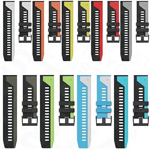 FACDEM Sport Szilikon Watchband csuklópántot a Garmin Fenix 6X 6 Pro 5X 5 + 3 HR Smartwatch 22 26mm EasyFit gyorskioldó Csuklópánt