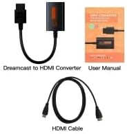 Outspot N64 Prémium AV-Adapter Átalakító w/ HD Kábel N64-HDMI a N64/NGC/SNES Megjelenítési Mód PAL/NTSC