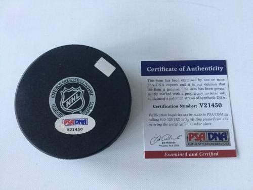 Cory Conacher Aláírt Dedikált Ottawa Senators Jégkorong PSA DNS-COA-egy - Dedikált NHL Korong