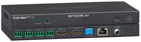 KanexPro EXT-NETAVTX NetworkAV Over IP Kódoló w/ 1080p/60 + Vezérlő
