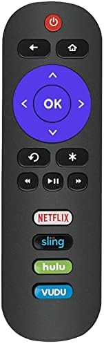 Helyébe Sanyo Roku Tv Távirányító Netflix Parittya Hulu Vudu Kulcsok Kompatibilis Sanyo Roku Tv