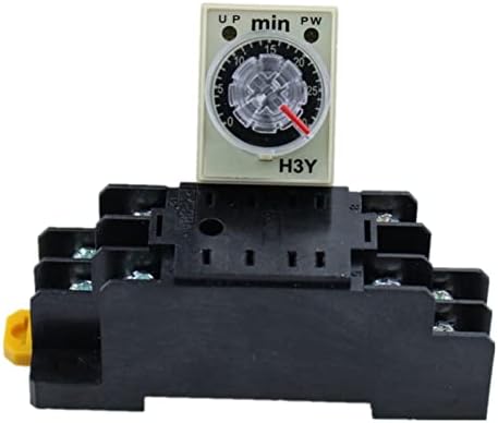 SCRUBY H3Y-2 36V Kis idő Relé 0-10-ST6P Elektronikus Relé bekapcsolási késleltetés (Méret : AC 12V)