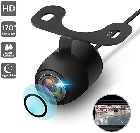 Fordított Biztonsági Kamera HD 170 Fokos Széles Látószög Univerzális Autó Elülső/Oldalsó/Hátsó Nézet Kamera 2 Telepítési Lehetőség Kivehető