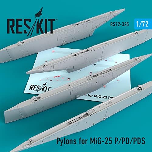 Reskit RS72-0325 - 1/72 Oszlopok a MiG-25 P/PD/PDS a Repülőgép Modell készlet