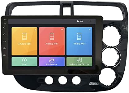 Android 10 Autoradio Autós Navigációs Sztereó Multimédia Lejátszó, GPS, Rádió, 2.5 D érintőképernyő forHonda Polgári CF4 2004-2021