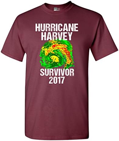 Hurrikán Harvey Vihar Túlélő Houston Texas 2017 DT Felnőtt T-Shirt Póló