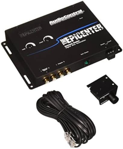 AudioControl Epicentruma Digitális Bass Control Processzor, Autó Audio Enhancer Vezetékes Távirányító (Fekete)