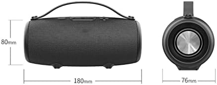 WENLII Vízálló Hangszóró Hordozható Kültéri Mini Oszlop Hangszóró Sport HiFi Boombox Sztereó Fm Mélynyomó