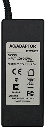 MyVolts 12V-os Adapter Kompatibilis/Csere Sony SRS-D4 2.1 Asztali Hangszóró Rendszer - US Plug