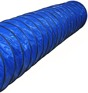 Király Futók Könnyű 470GSM PVC Kör Kutya Agility Alagút, 8 Szurok, 177 24-Es, Kék, (102930)