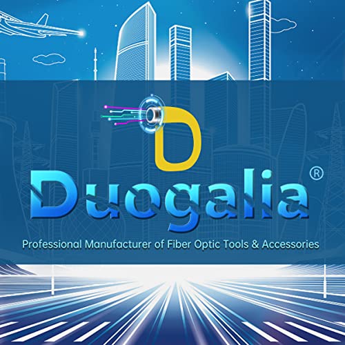 Duogalia 100 Csomag LC/UPC Duplex Singlemode Optikai Csatoló - LC Duplex Singlemode Optikai Kábel Csatlakozó Adapter
