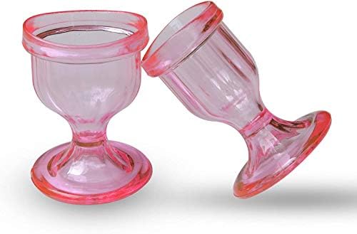 Rózsaszín Színű szemöblítő pohár Hatékony Szem Tisztító - Szem Alakú Felni, Viselethez Szett (2 Db.)