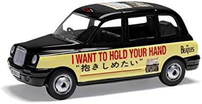 Corgi Fröccsöntött A Beatles Akarom megfogni A Kezed, London Taxi 1:36 Kijelző Autó Modell CC85934