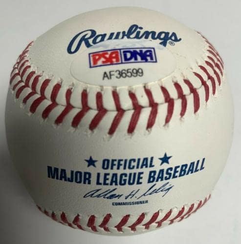 Andre Ethier Aláírt MLB Baseball Dodgers PSA AF36599 - Dedikált Baseball