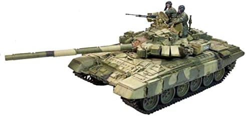 FMOCHANGMDP Tank 3D Puzzle Műanyag modelleket, 1/35 Skála orosz T-90SA MBT Modell, Felnőtt Játékok, Ajándék, 11.4 x 4.3 Inchs