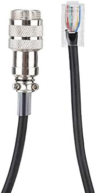 T angxi Mikrofon Adapter Kábel, 8Pin, hogy RJ-45 Moduláris Mikrofon Adapter Yaesu FT-450D FT-897D FT-991 FT-891