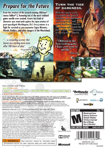 Fallout 3 & Feledés Dupla Csomag - Xbox 360