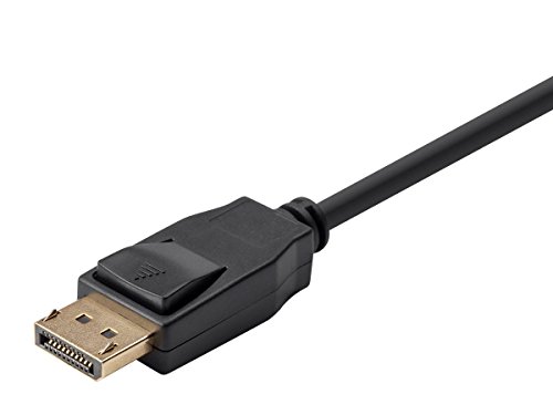 Monoprice Mini DisplayPort 1.2-es Kábel DisplayPort 1.2 - 3 Láb - Fekete | Támogatja a maximum 4K felbontású, 3D-s Video - Válasszuk a Sorozat