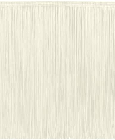 12 (30.5 cm) Hosszú, Szilárd Chainette béren kívüli Trim (Stílus CF12) Fehér Elefántcsont OW (Fehér, Elefántcsont, Krém, Elefántcsont,