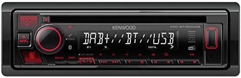 KENWOOD KDC-BT450DAB CD Vevő, Beépített Bluetooth, DAB+ Digitális Rádió, USB & AUX Bemenet, Kormánykerék Ellenőrzések