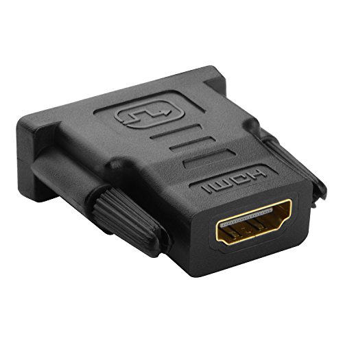 Insten Prémium DVI-M-HDMI-F Videó Adapter - Kompatibilis az xbox 360 Xbox, Sony PS4/ PlayStation 4/ PS3 - Aranyozott