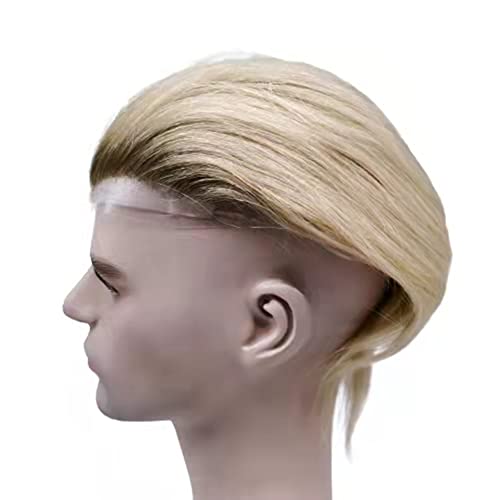 NLW Európai emberi haj paróka, a férfiak Vékony bőr PU 10x8 Egyenes haj férfi darab hajátültetés férfiaknak emberi haj rendszer, a