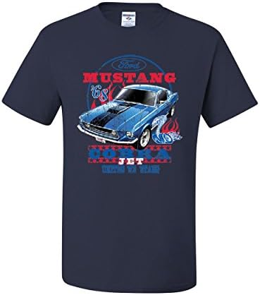 Ford Mustang Cobra 1968 T-Shirt Egyesült Mi Mustang Amerikai Klasszikus Férfi Póló