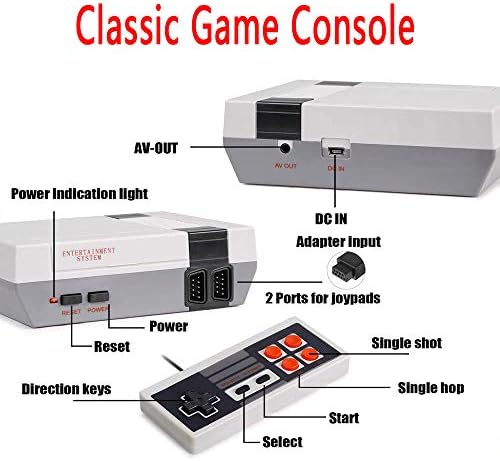 Retro Classic Controller, Mini Retro Játék Rendszer Beépített 620 Játékok, a Régi Iskola Játékok Rendszer Felnőttek számára, illetve