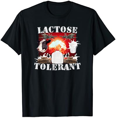 Laktózérzékeny - Vicces Mém Divatos Design - T-Shirt
