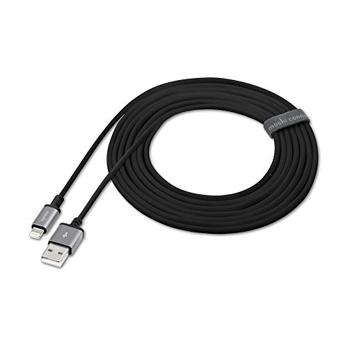 Moshi USB-EGY Villám Kábel 10ft/3m [Mpi-Hitelesített], iPhone Töltő, Autós, iPhone 12 Pro/12 Pro Max/12 mini/11/11 Pro Max/11 Pro/XR/XS