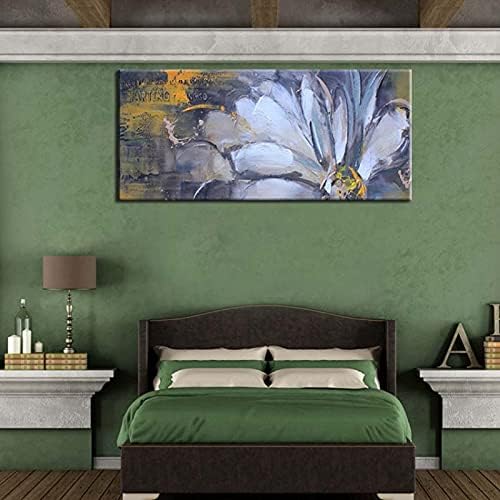YZBEDSET Tiszta Kézzel készített Absztrakt Akvarell Orchidea Virág Festmény Wall Art Kép a Nappali, Hálószoba, Iroda Folyosón Hotel